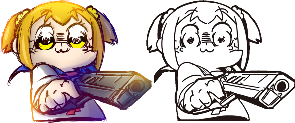 [tdr] Pop Team Epic - Pop Team Epic Angry (1024x427)