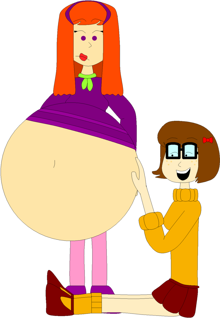 Velma Swings Daphne's Belly By Angry-signs - Angry Signs Daphne (769x1039)