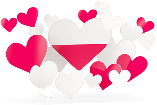 Illustration Of Flag Of Poland - Bandera De Colombia Corazon (640x480)