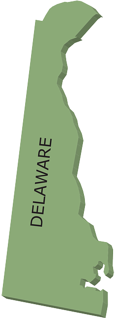 Delaware Geography, Map, States, State, United, Delaware - Delaware Clipart (320x640)
