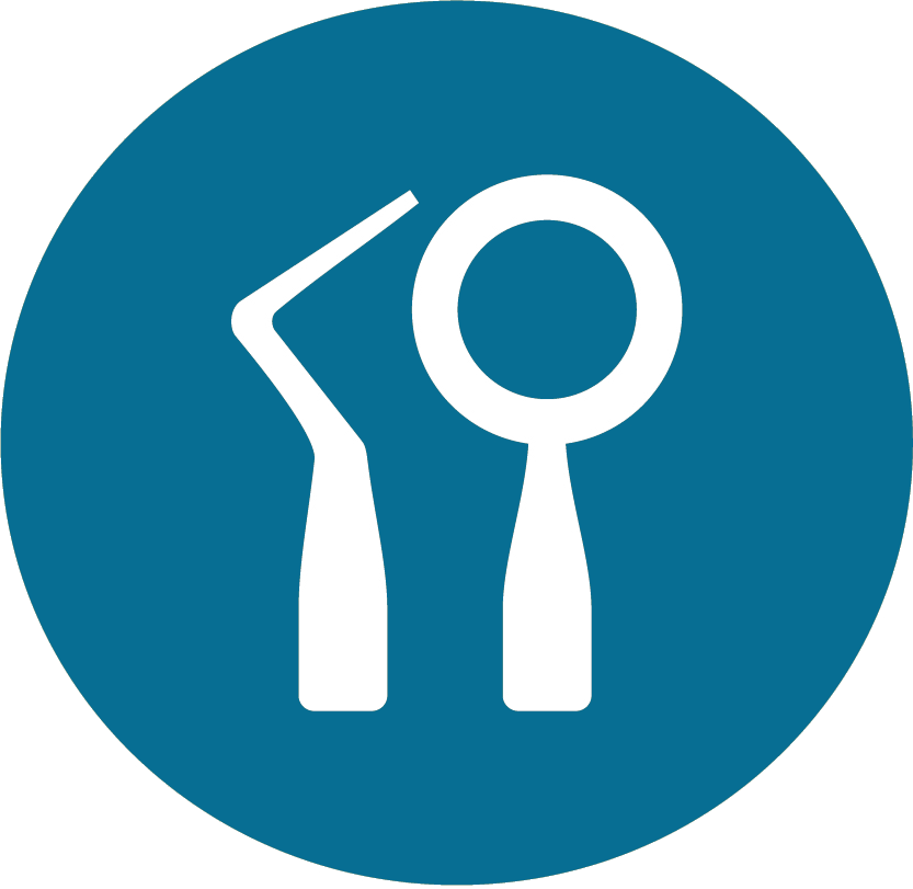 Representative Dental Tools Icon For Nicole Kuske Dentistry - Google Maps Walking Icon (833x811)