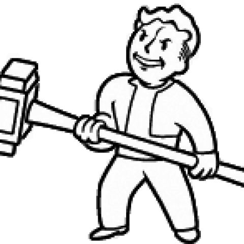 Click To Edit - Super Sledge Vault Boy (480x480)