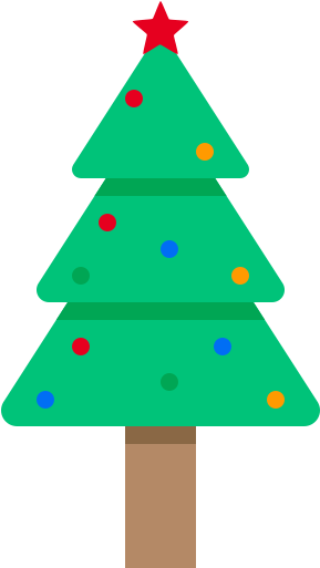 Christmas, Tree, Xmas, Fir, Newyear, Holiday, Star - Christmas Day (512x512)