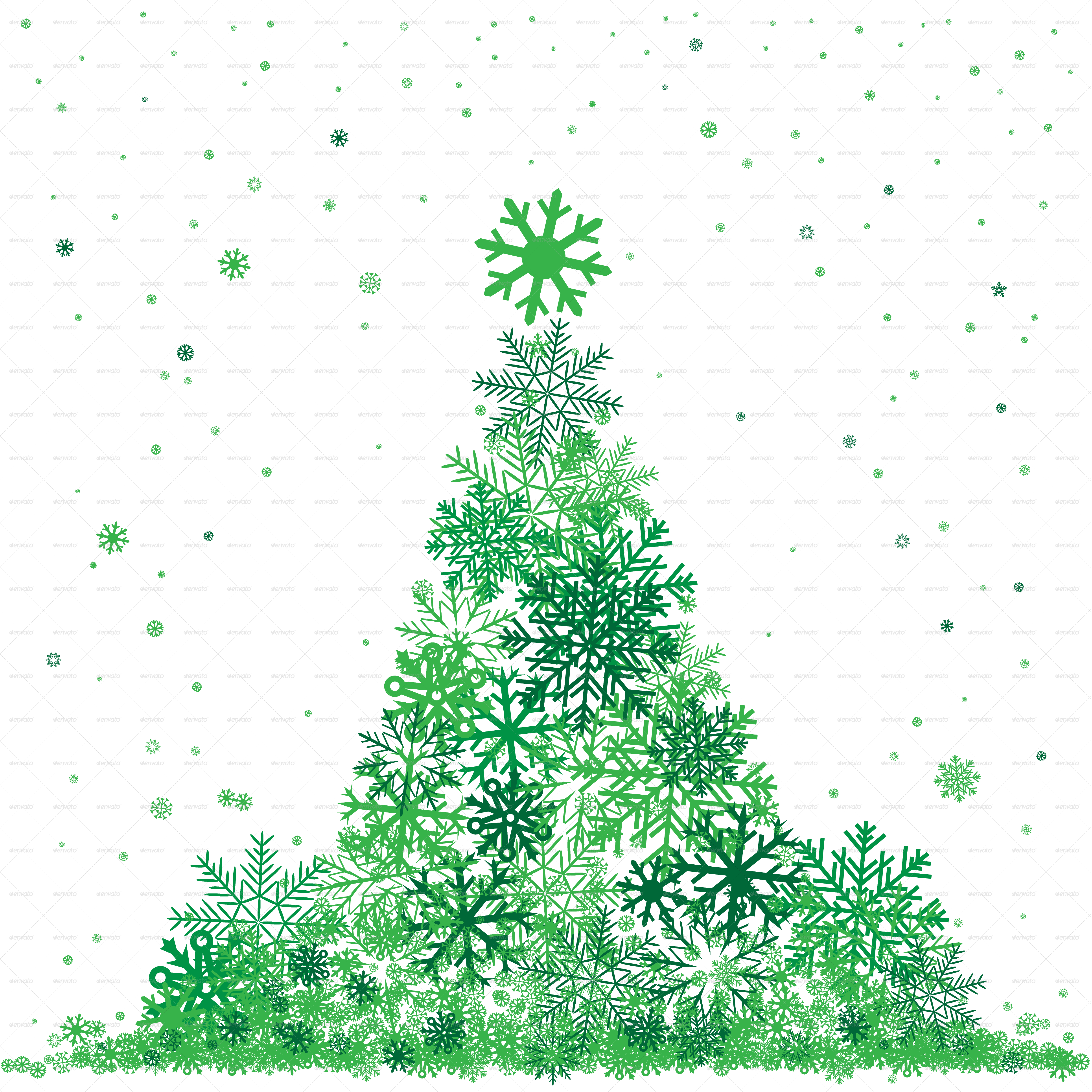 Snow Feer Tree With Red Star Snow Feer Tree With Red - Snow Feer Tree With Red Star Snow Feer Tree With Red (4961x4961)