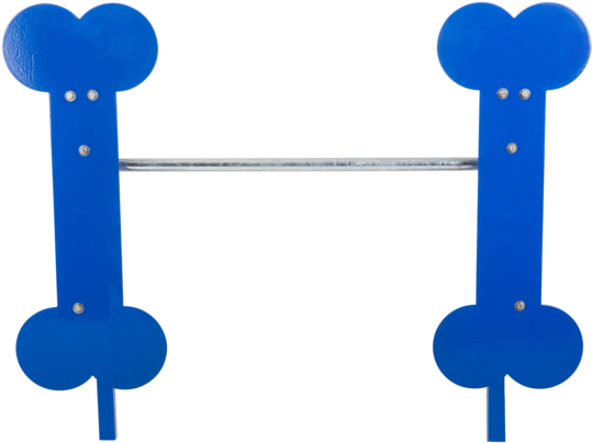 Adjustable Dog Bone Jump Dog Park - Adjustable Dog Bone Jump Dog Park (630x471)