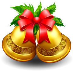 Christmas Bell Clipart Png Imges Free Download, Clipart - Christmas Bells Clip Art (360x360)