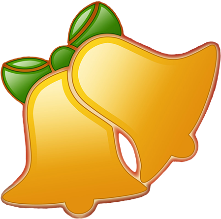Christmas Bells Clipart - Clip Art (472x448)