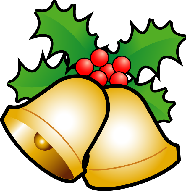 Png File Christmas Bell Image - クリスマス ベル イラスト フリー (629x646)