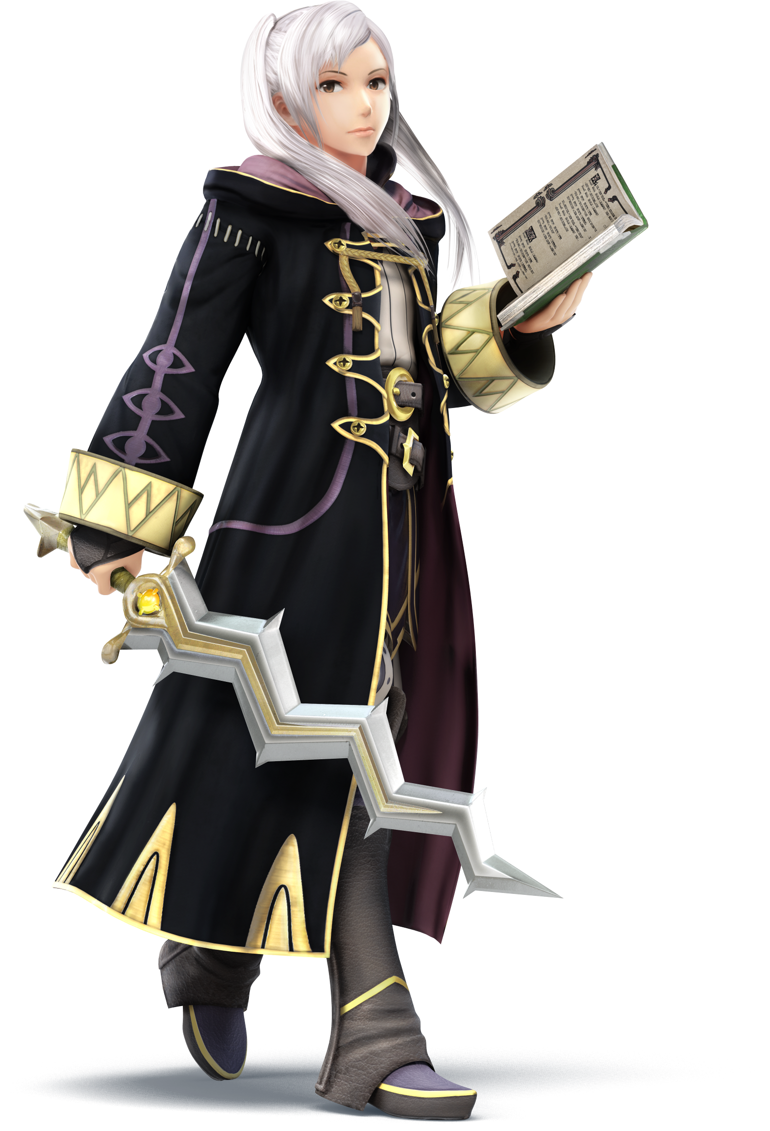 Robin Smash Bros Colors - Fire Emblem: Awakening Female Robin Cosplay Costume (1571x2309)