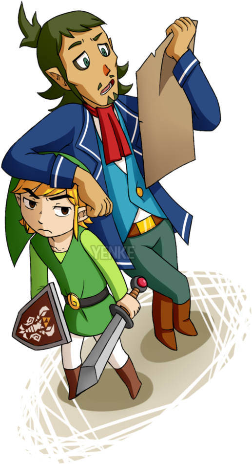 Deviantart - The Legend Of Zelda: Phantom Hourglass (670x1191)