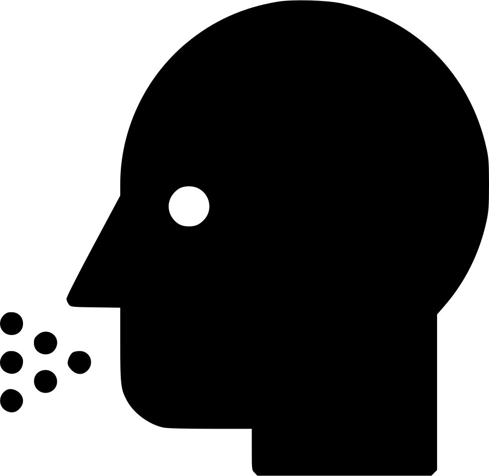 Coughing Sneezing Cold Infection Influenza Comments - Silhouette (980x954)