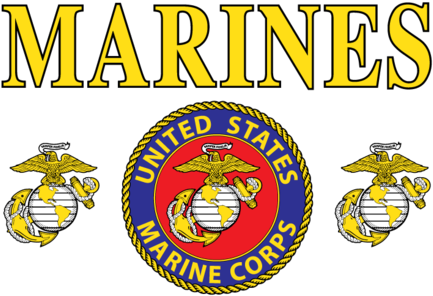 Marines Usmc Emblem T-shirt - Iii Marine Expeditionary Force (480x430)