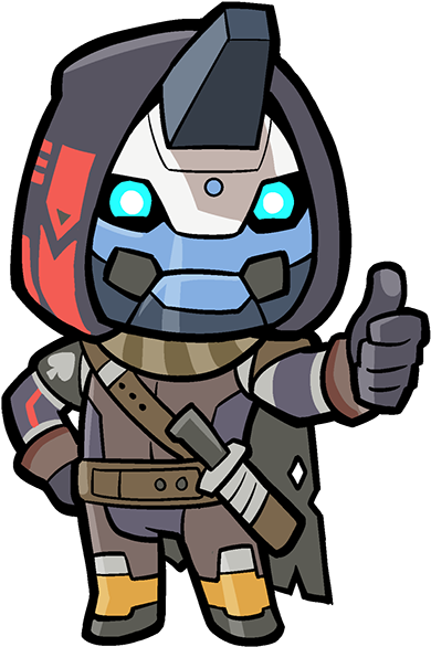 Keep It Up With The Good Work Guys - Cute Destiny 2 Cayde 6 (618x618)