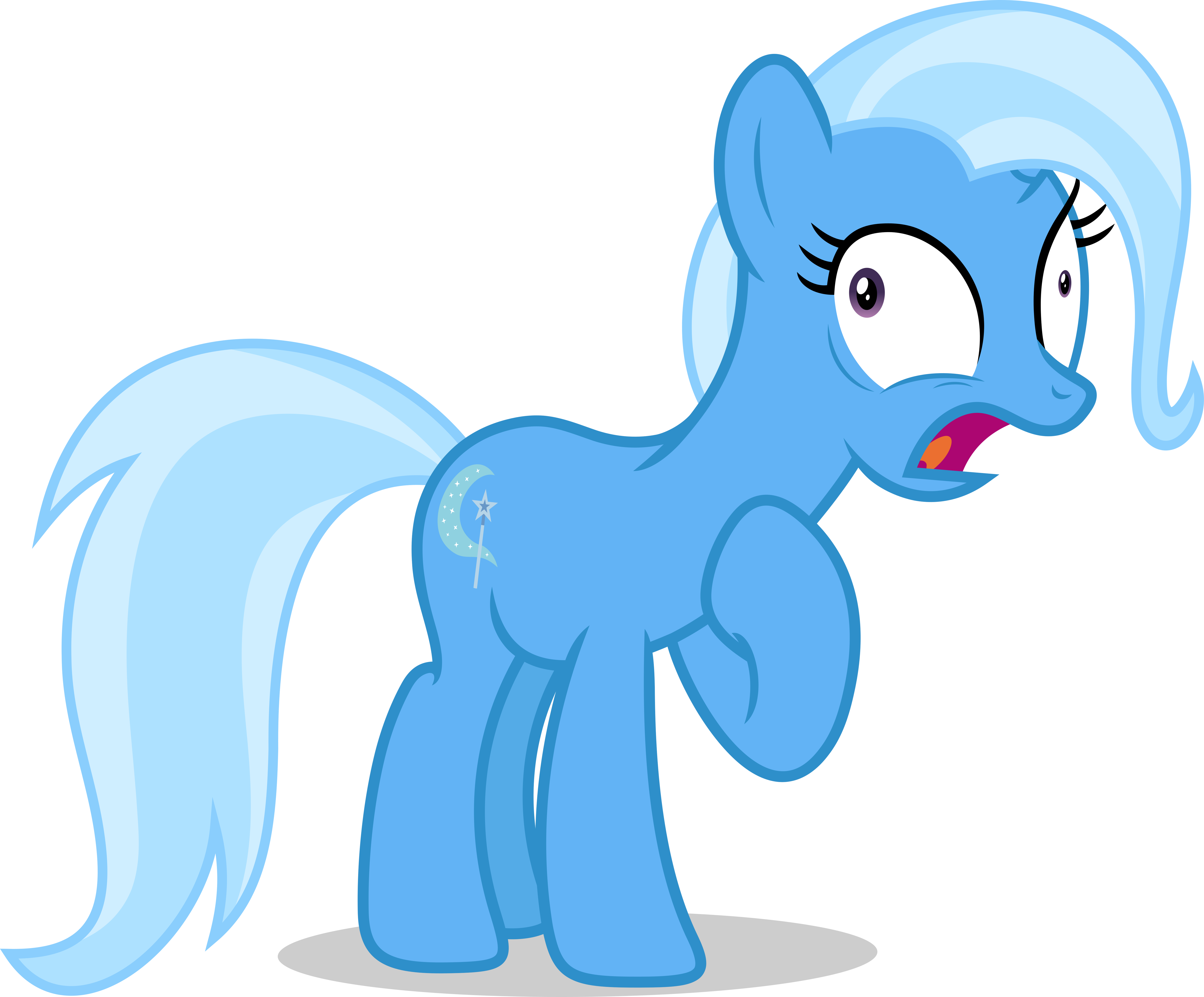 Mlp Fim Trixie Vector By Luckreza8 - Trixie (7000x5795)