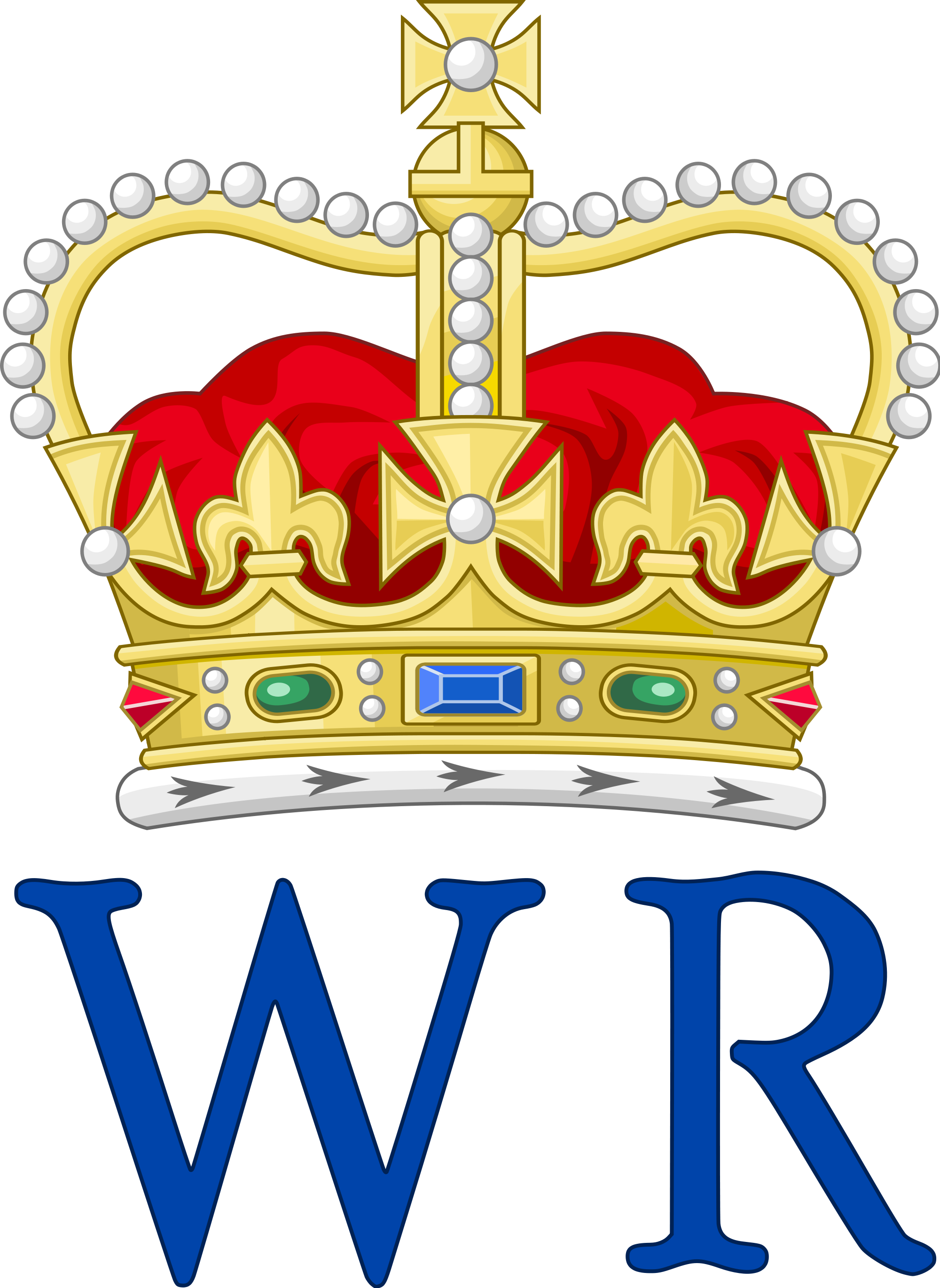 Crown Of Saint Edward - Coat Of Arms British (2000x2740)