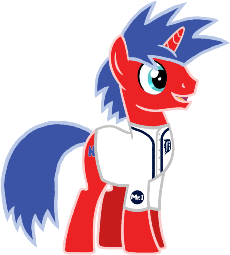 Motown Warriano In His Detroit Tigers Jersey By Motownwarrior01 - Cartoon (894x894)