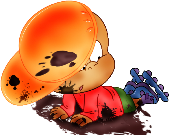 Funny Baby Boy Playing Cartoon Clip Art Images - Clip Art (600x600)