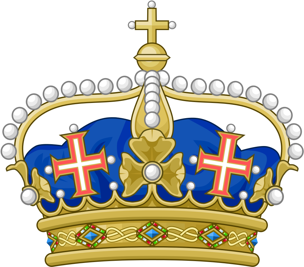 Italian Crown Of Heir Apparent - Order Of The Crown Of Italy (1000x918)