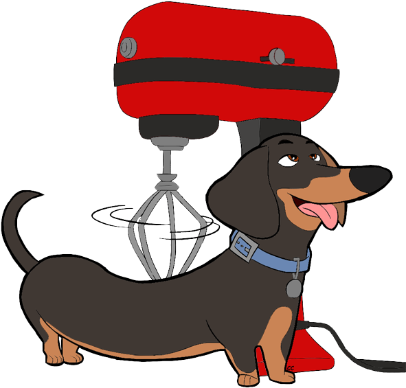 About - Buddy From Secret Life Of Pets (592x574)