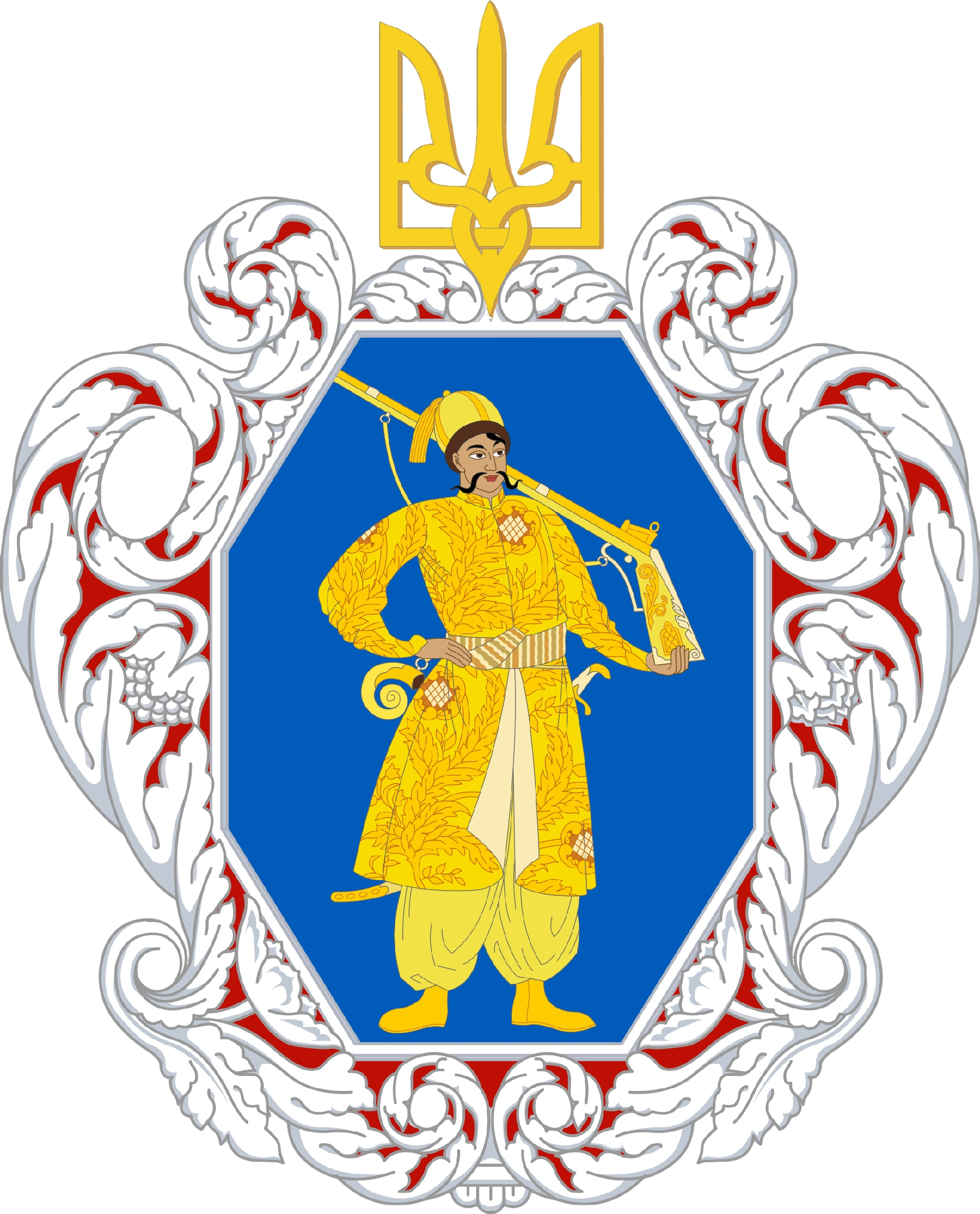 Hetmanate Emblem Final - Ukraine Coat Of Arms (1840x2279)
