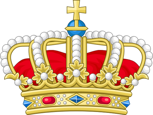 This Image Rendered As Png In Other Widths - Heraldic Crown Svg (500x375)