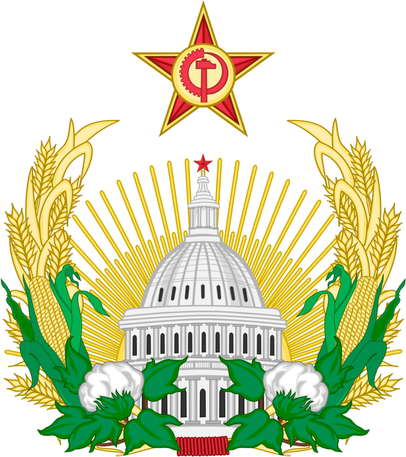 Coa Communist United States By Tiltschmaster - United States Coat Of Arms (839x952)