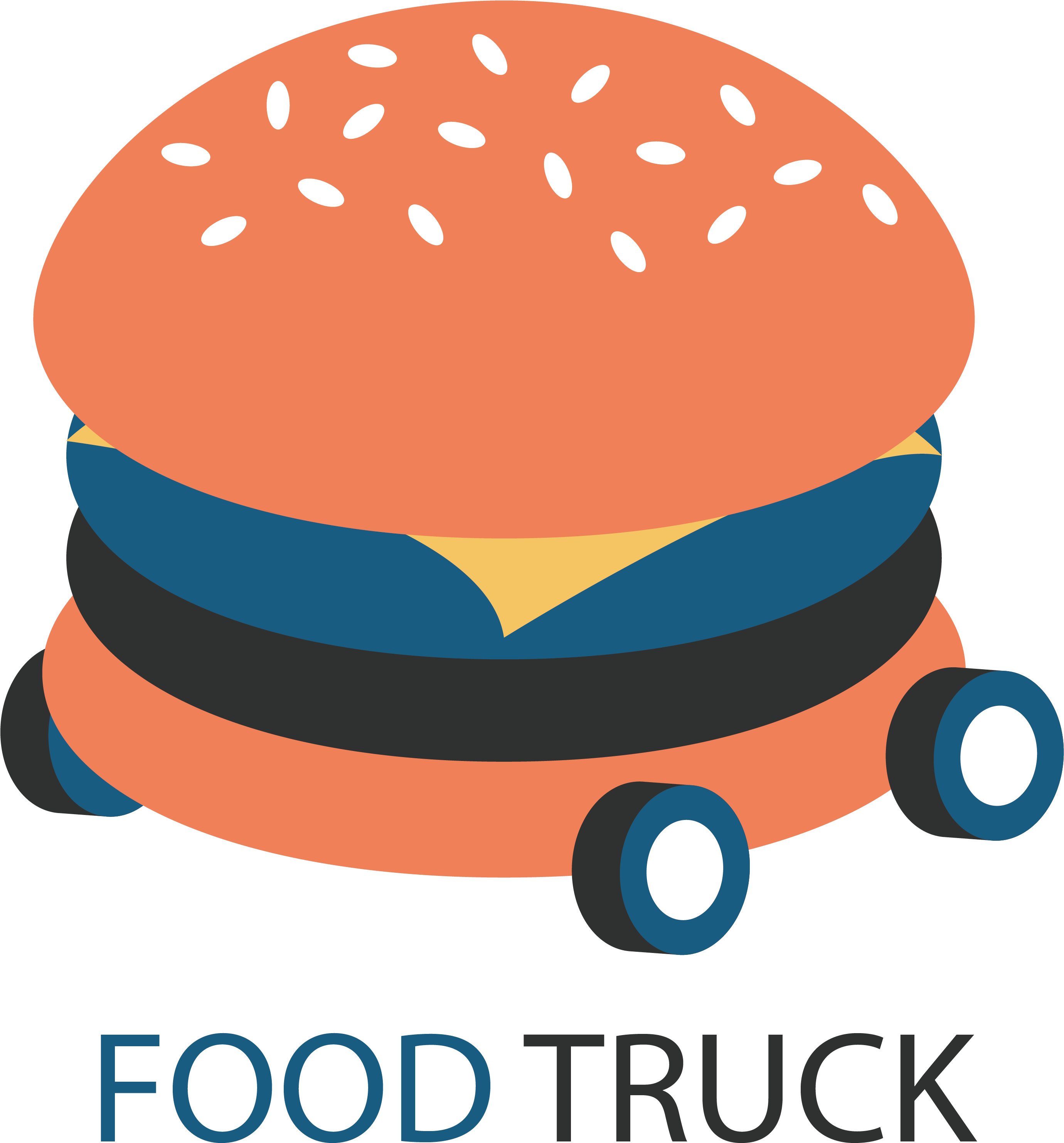 Kick Scooter Hamburger Clip Art - Kick Scooter Hamburger Clip Art (2759x3063)
