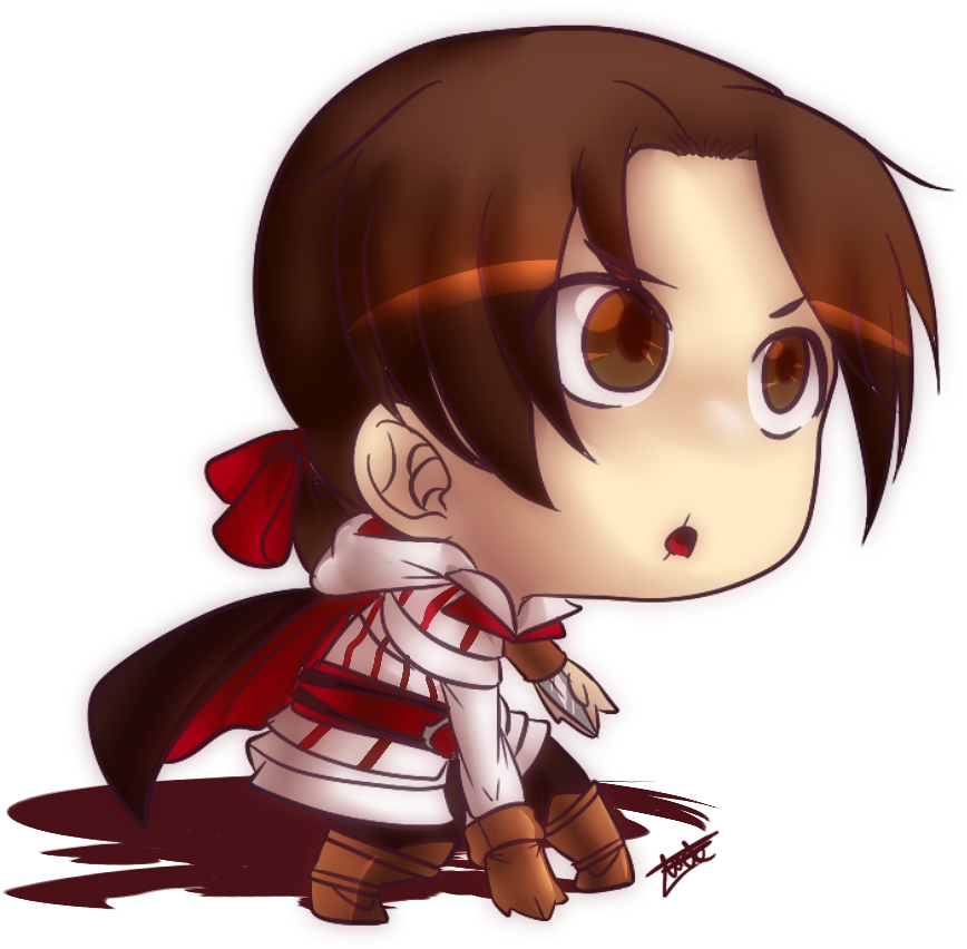 Assassins Creed Unity Clipart Female Elf - Assassin's Creed Ezio Art (1024x1024)