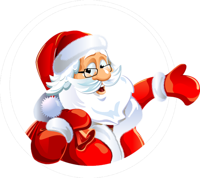 С Наступающим Новым Годом Всех - Santa Claus (650x576)