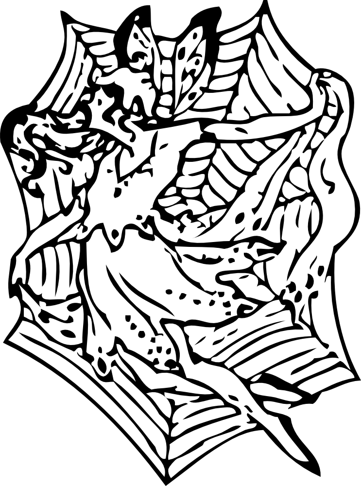 Lace Fairie - Clip Art (743x1000)