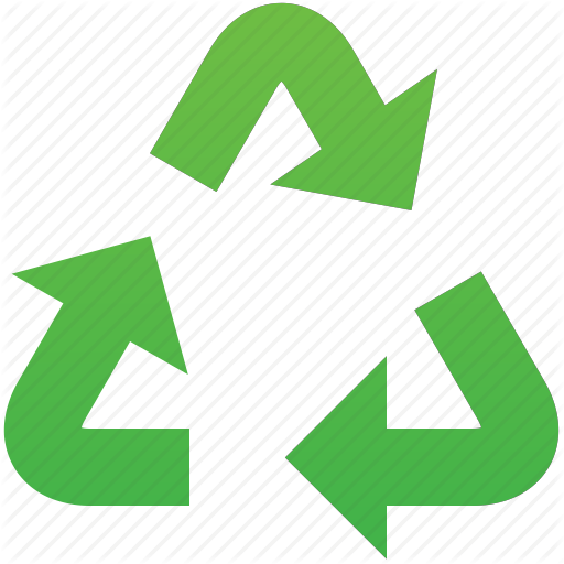 Download Recycling Symbol - Green Recycle Icon (512x512)