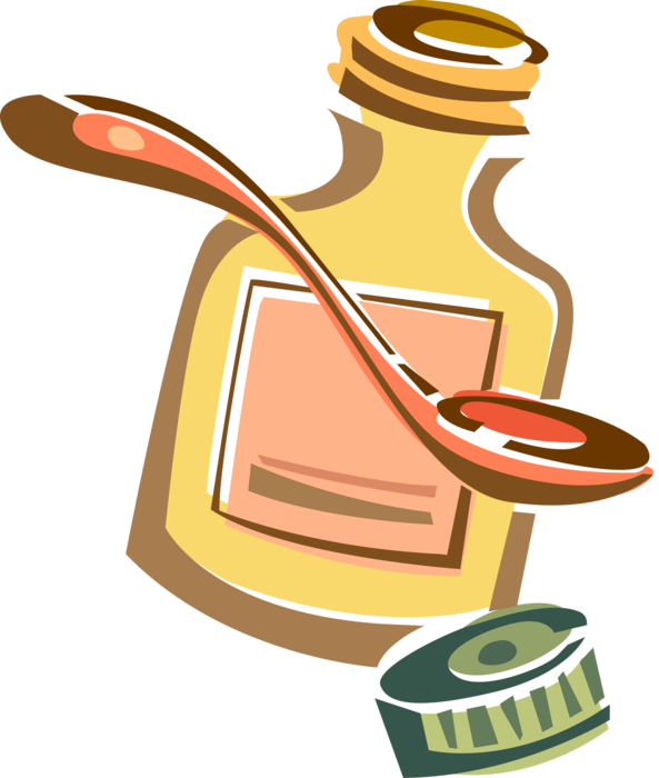 Vector Illustration Of Cough And Cold Medication Medicine - Pharmaceutical Drug (593x700)