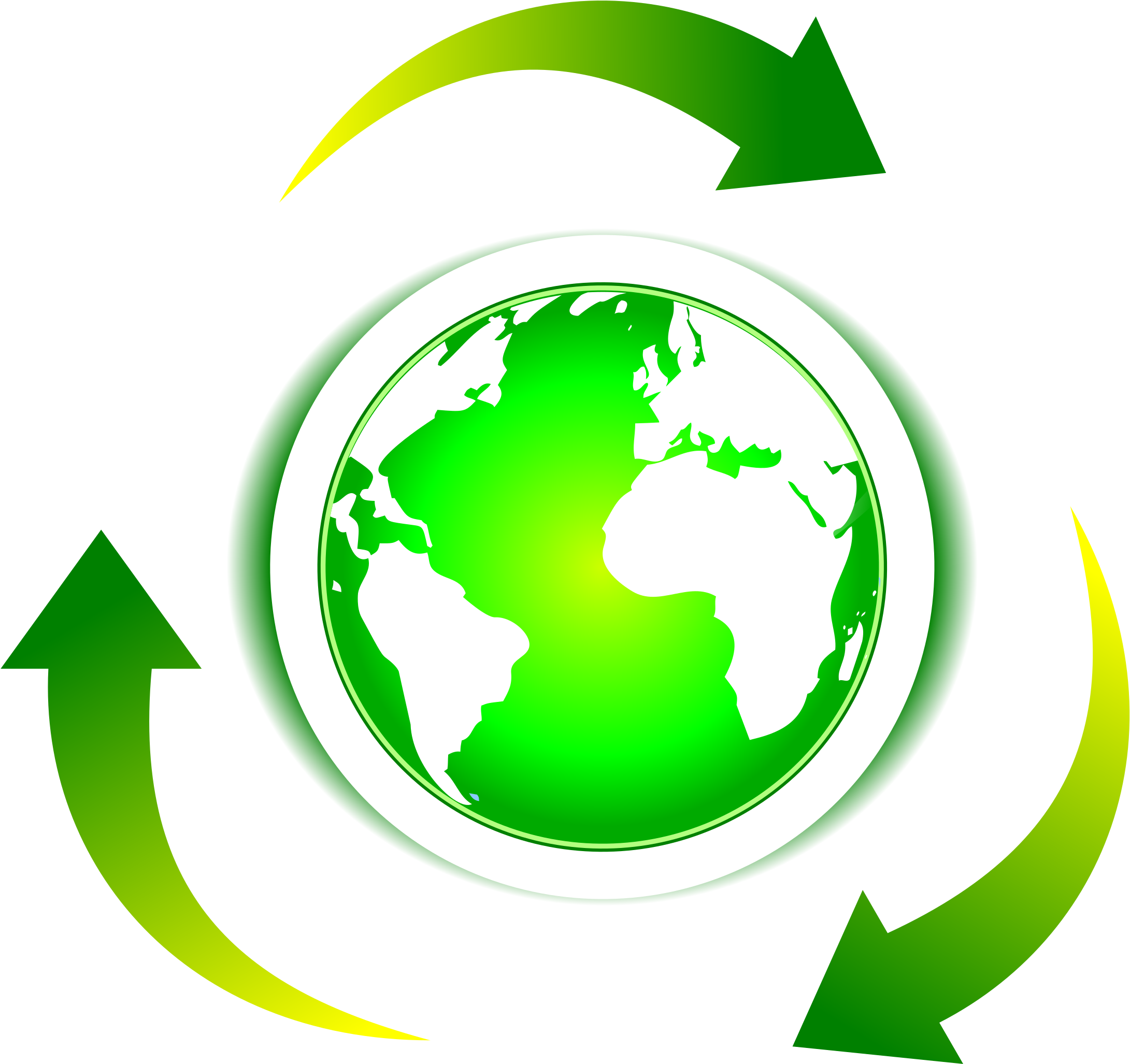 Recycle Clip Art Download - Ecology Clip Art (2400x2400)