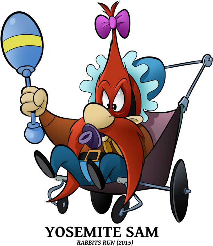 15 Looney Of Spring - Yosemite Sam (709x800)