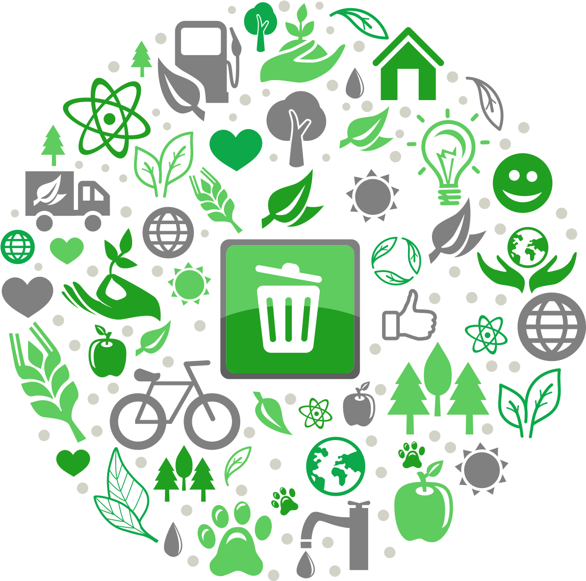 Recycle Hd Png - Solid Waste Management (1200x1200)