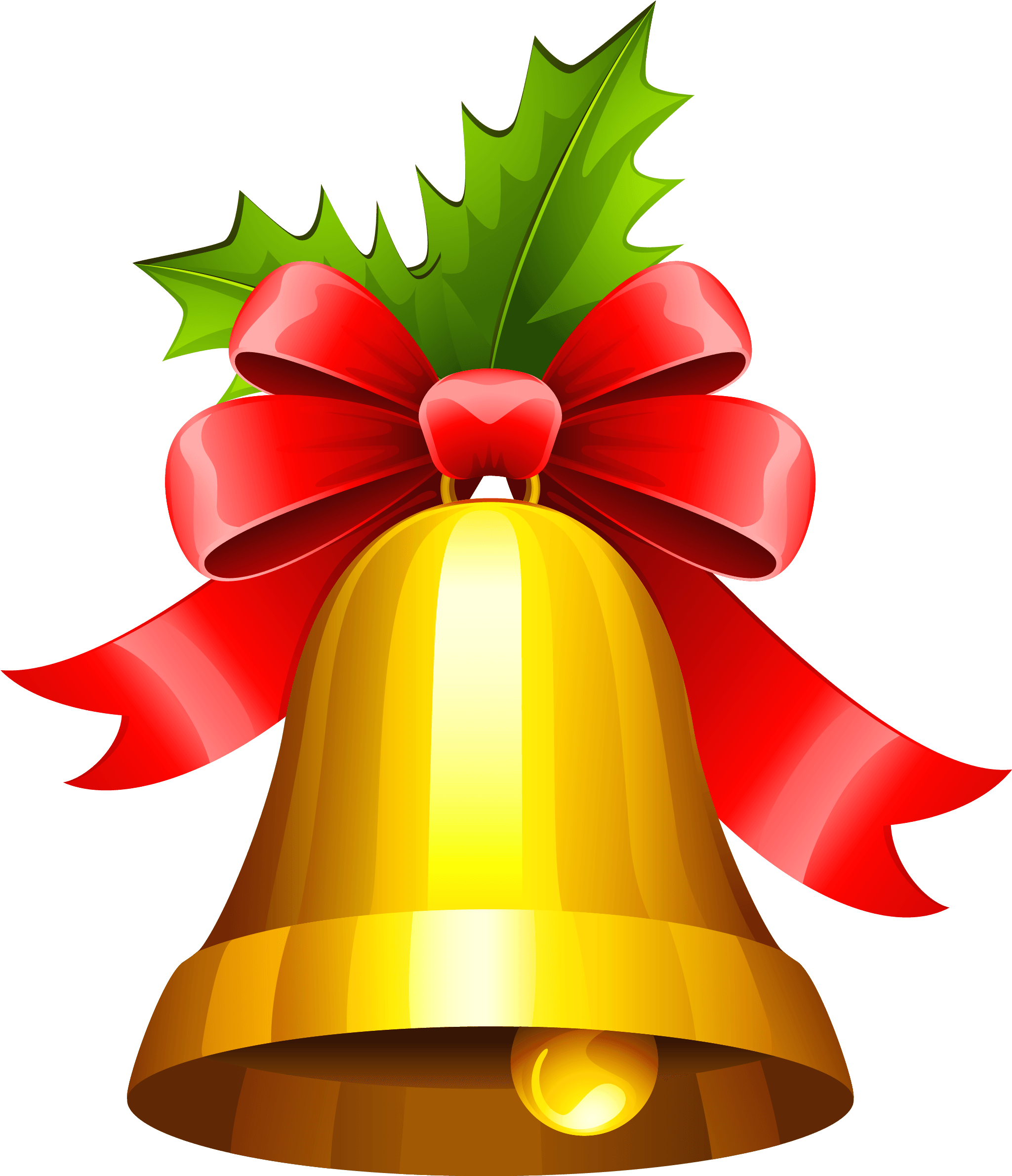 Christmas Jingle Bells Clipart Without Background - Clip Art (2204x2563)