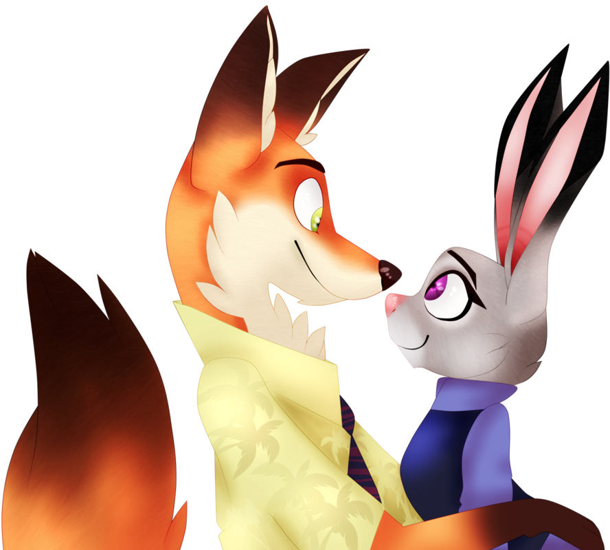 By Floppytheshipper - Zootropolis Judy Y Nick (1024x799)