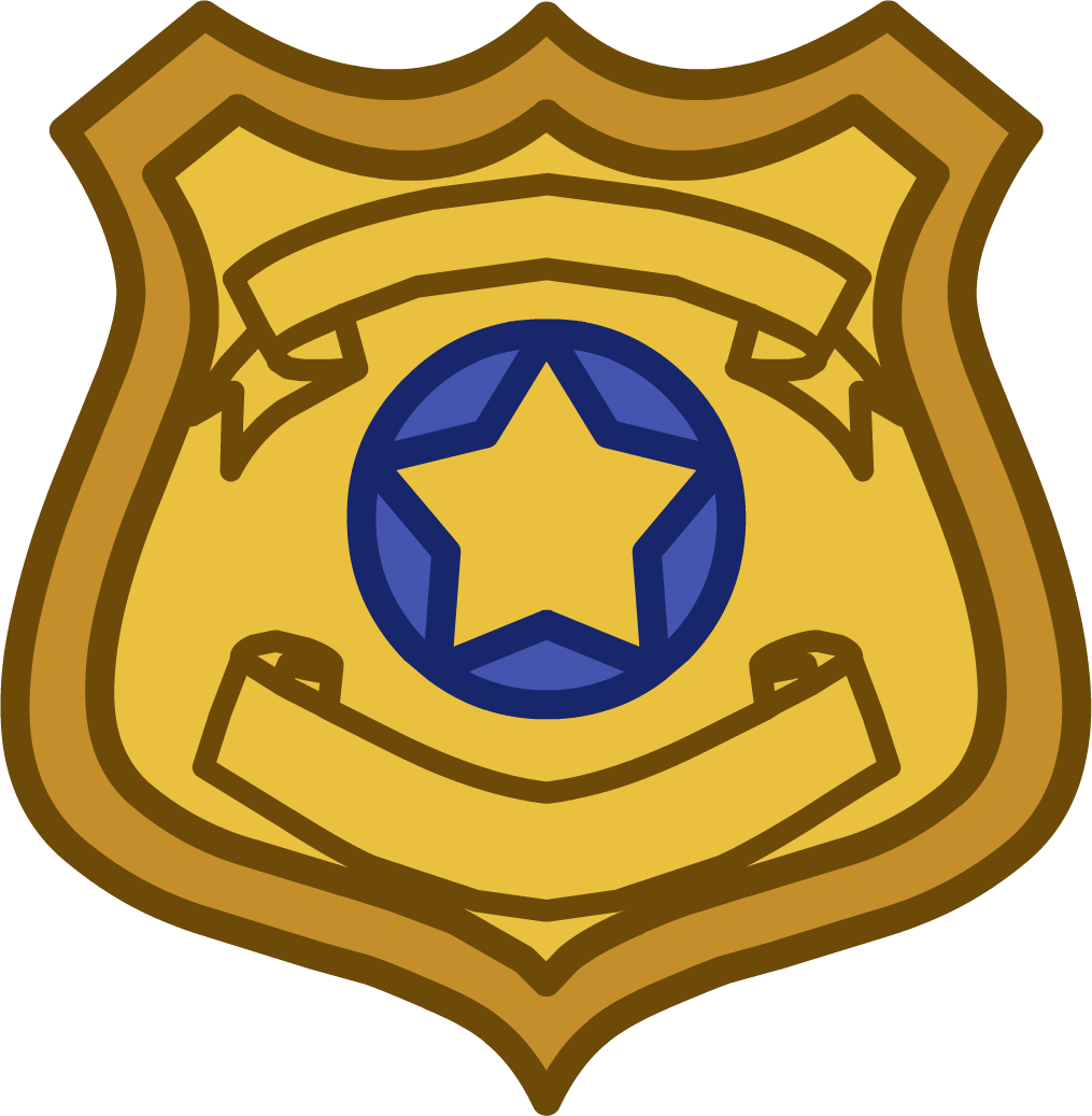 Zootopia Party Badge Emoticon - Club Penguin Owner Badge (1015x1037)