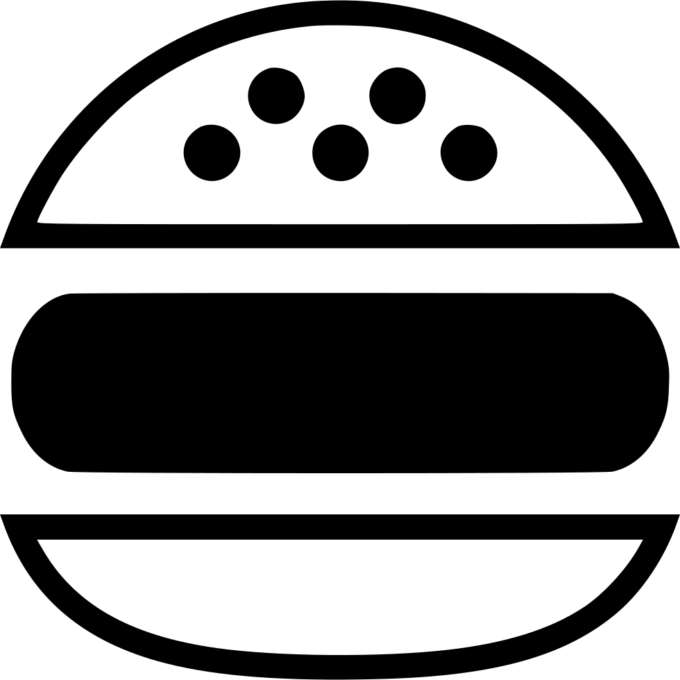 Png File Svg - Hamburger Button (980x980)