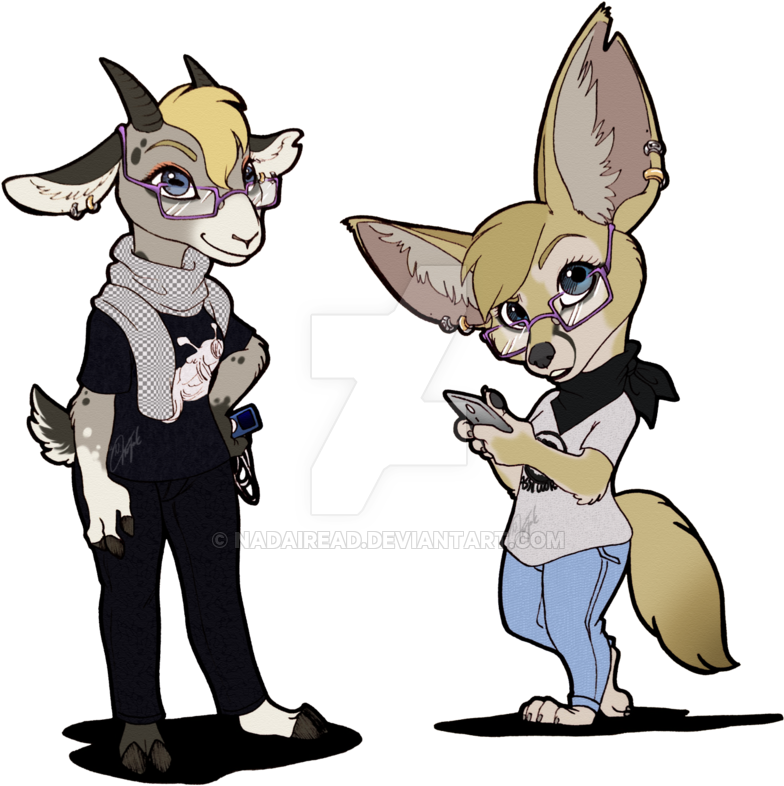 Zootopia Fursonas By Nadairead-d9uytjl - Zootopia Fennec Fox Oc (800x794)