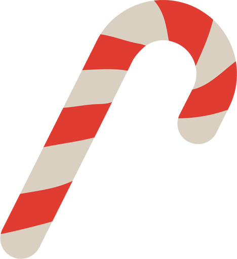 Candy Cane Icon - Candy Cane Icon Vector (468x512)