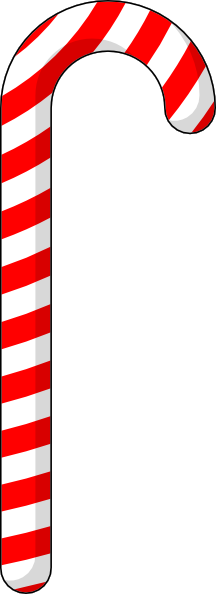 Christmas Candy Stick Png (216x594)