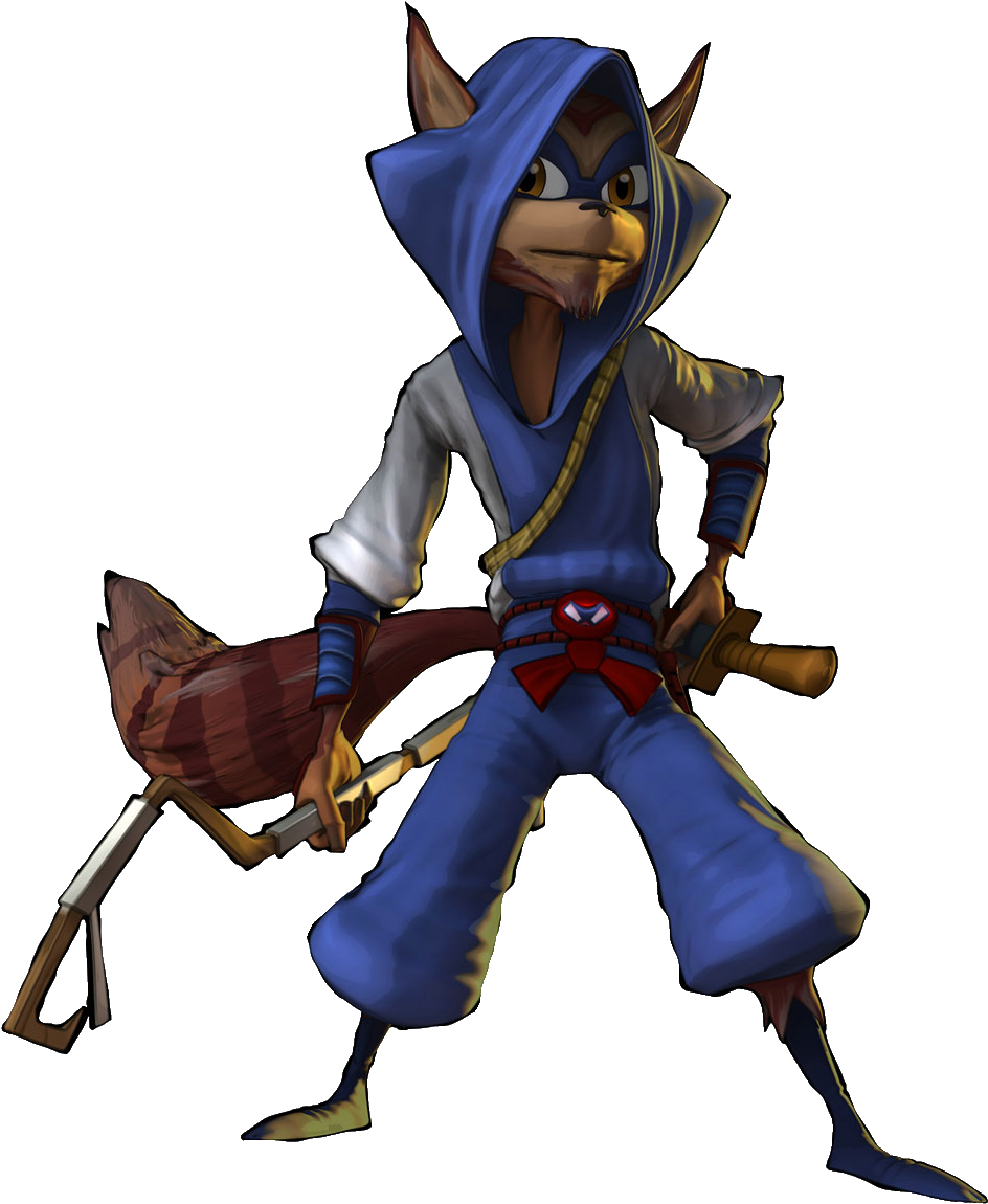 Rioichi Cooper - Sly Cooper Thieves In Time Rioichi (1000x1200)