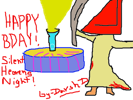 Darshdarkknight 2 2 Happy Bday Silentheavensnight Muro - Darshdarkknight 2 2 Happy Bday Silentheavensnight Muro (450x340)