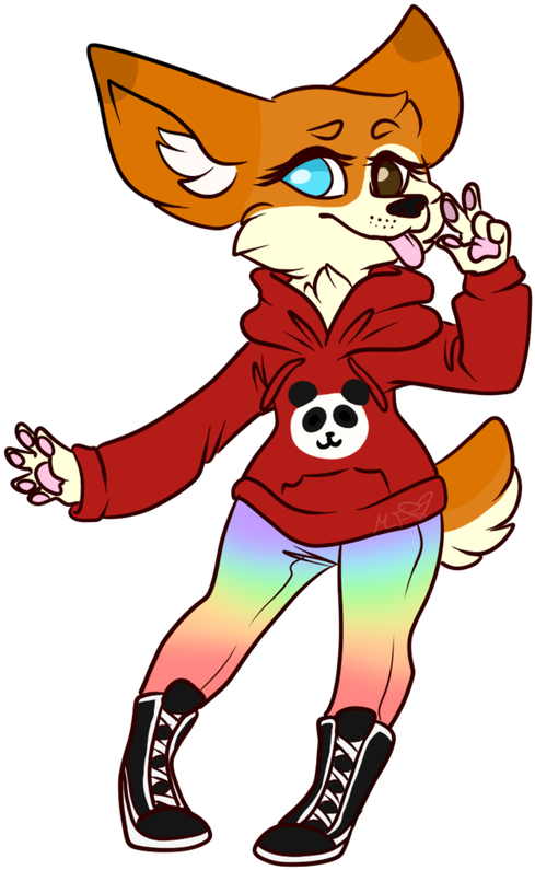 Corgi Clipart Anthro - Cartoon (666x800)