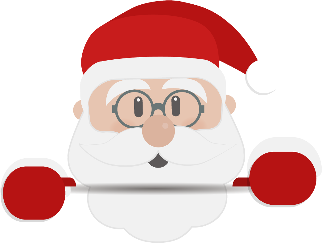 Santa Claus Village Christmas Euclidean Vector Reindeer - Santa Claus Village Christmas Euclidean Vector Reindeer (1667x1667)