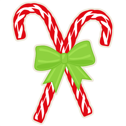 Candy Canes Svg Scrapbook Cut File Cute Clipart Files - Candy Canes Svg Scrapbook Cut File Cute Clipart Files (432x432)