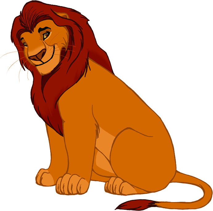 Lion King Png - Lion And The Mouse (691x687)