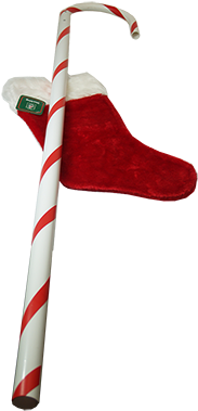 Appearing Candy Cane By Sorcery Mfg - Ski (400x400)