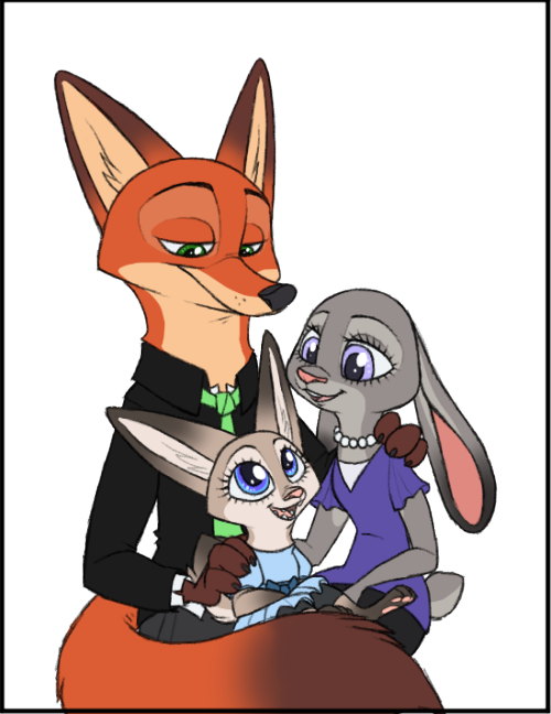 Wilde-hopps Family Portrait - Judy Y Nick Family (500x648)